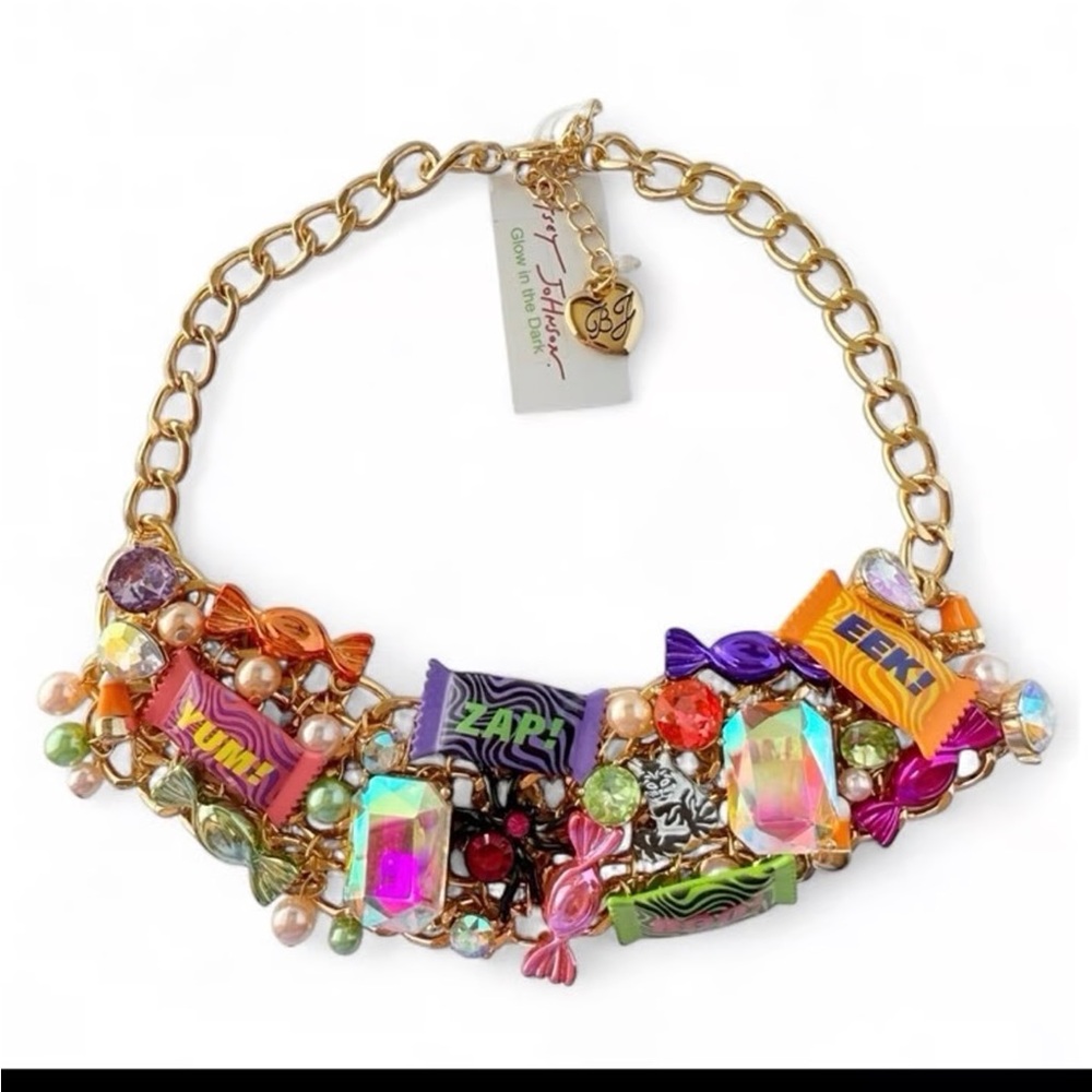 Betsey Johnson Multicolor Candy Necklace